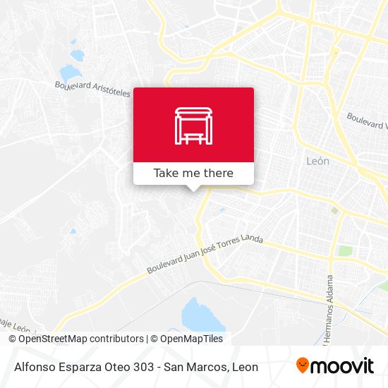 Alfonso Esparza Oteo 303 -  San Marcos map