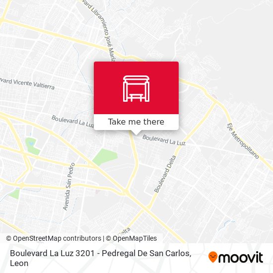 Boulevard La Luz 3201 - Pedregal De San Carlos map