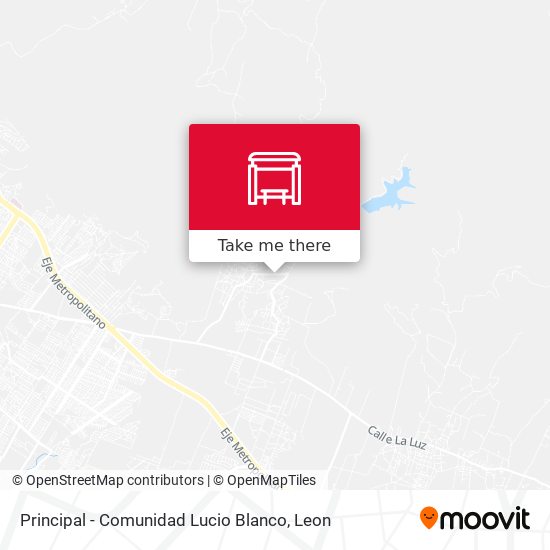 Principal - Comunidad Lucio Blanco map