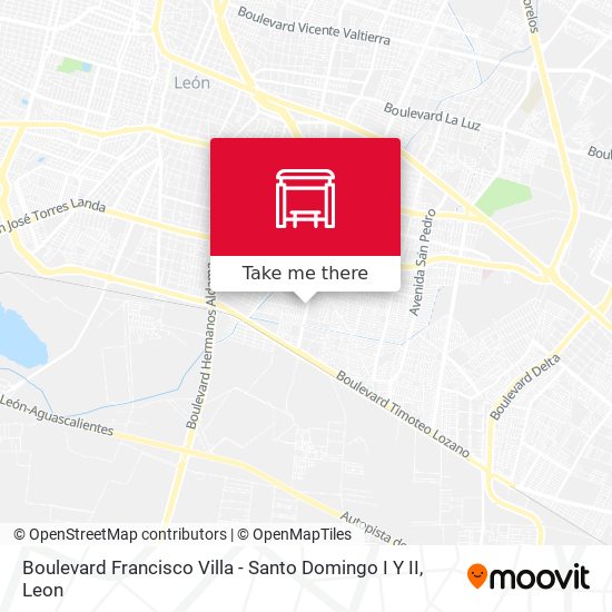 Mapa de Boulevard Francisco Villa - Santo Domingo I Y II