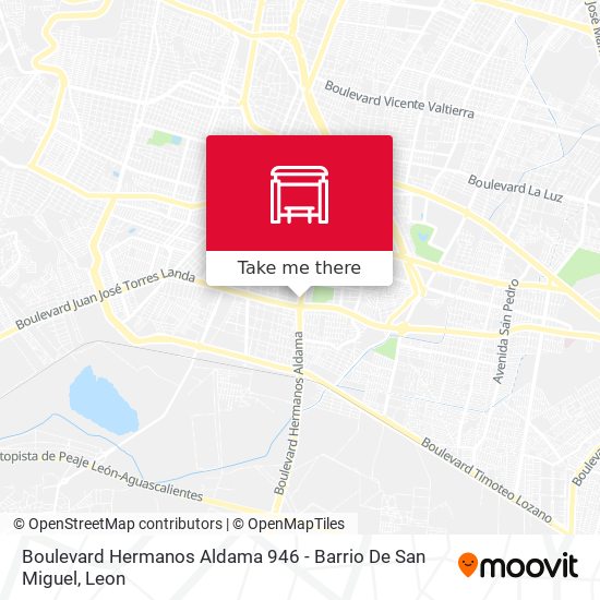 Boulevard Hermanos Aldama 946 - Barrio De San Miguel map