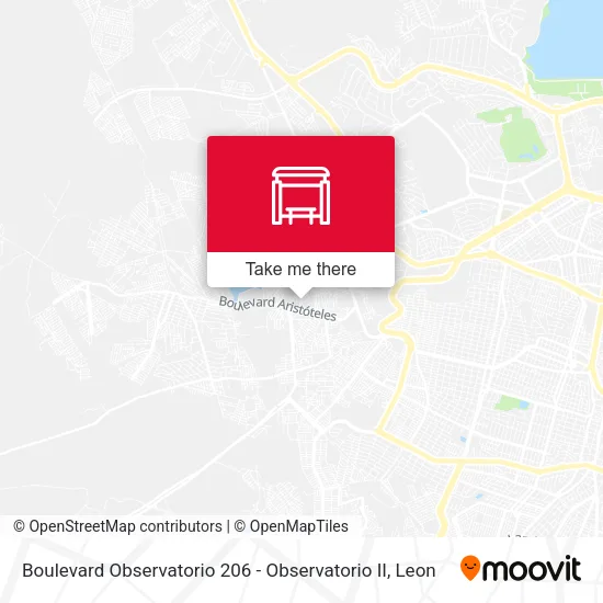 Boulevard Observatorio 206 - Observatorio II map