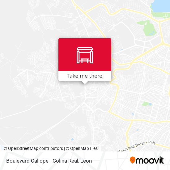 Boulevard Caliope - Colina Real map