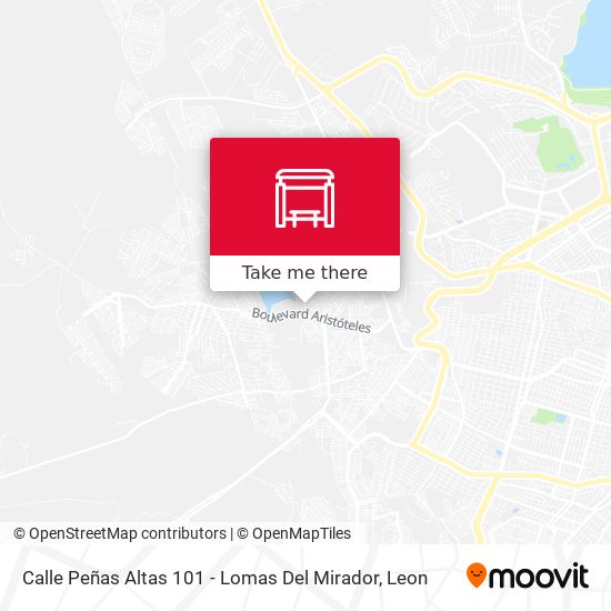 Calle Peñas Altas 101 - Lomas Del Mirador map