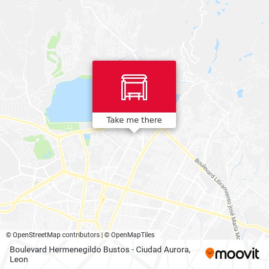 Boulevard Hermenegildo Bustos - Ciudad Aurora map