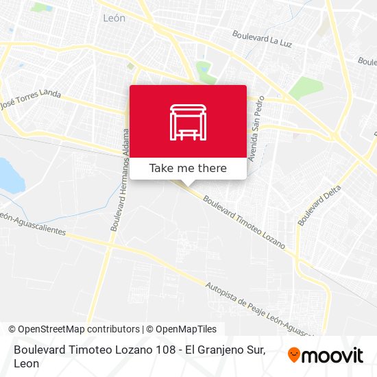 Boulevard Timoteo Lozano 108 -  El Granjeno Sur map