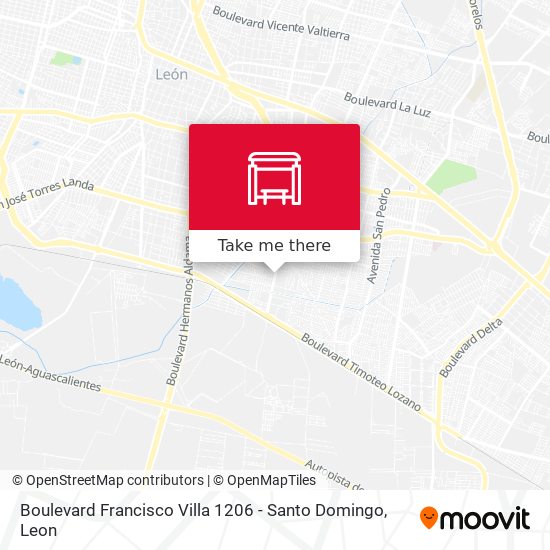 Boulevard Francisco Villa 1206 -  Santo Domingo map