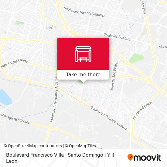 Mapa de Boulevard Francisco Villa - Santo Domingo I Y II