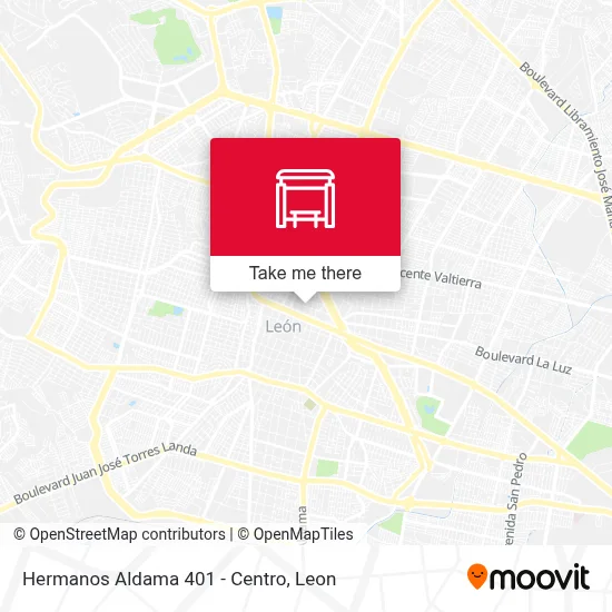 Hermanos Aldama 401 -  Centro map