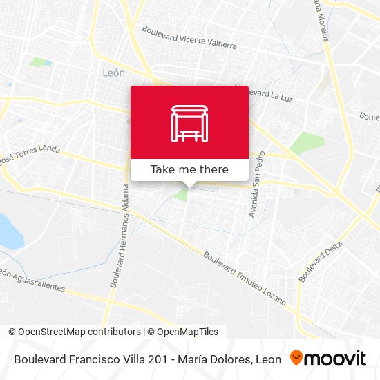 Boulevard Francisco Villa 201 -  María Dolores map