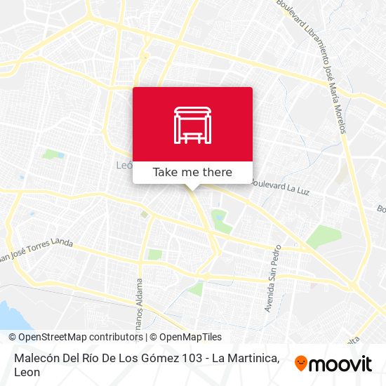 Malecón Del Río De Los Gómez 103 -  La Martinica map