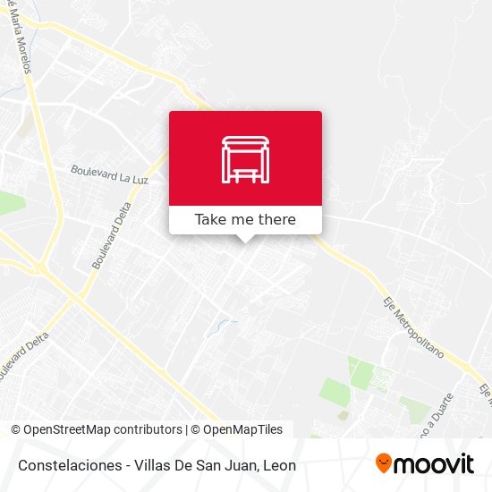 Constelaciones  -  Villas De San Juan map