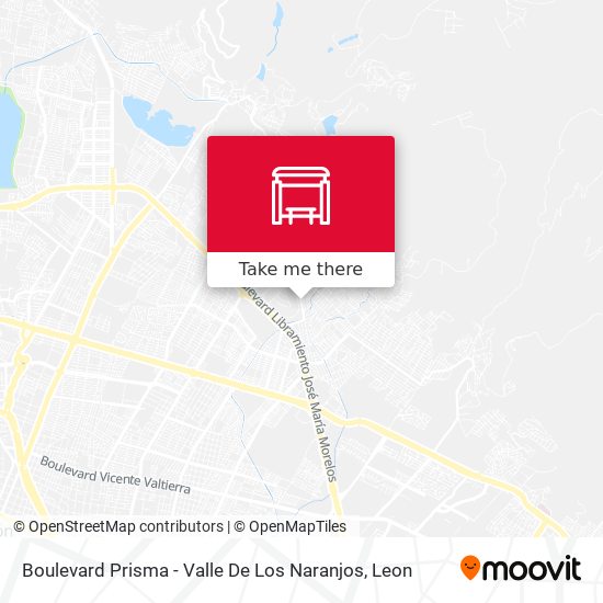 Mapa de Boulevard Prisma  -  Valle De Los Naranjos