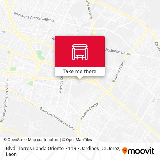 Mapa de Blvd. Torres Landa Oriente 7119 -  Jardines De Jerez