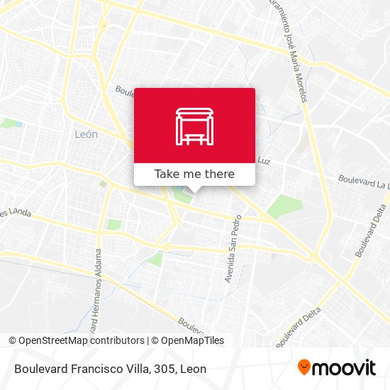Boulevard Francisco Villa, 305 map