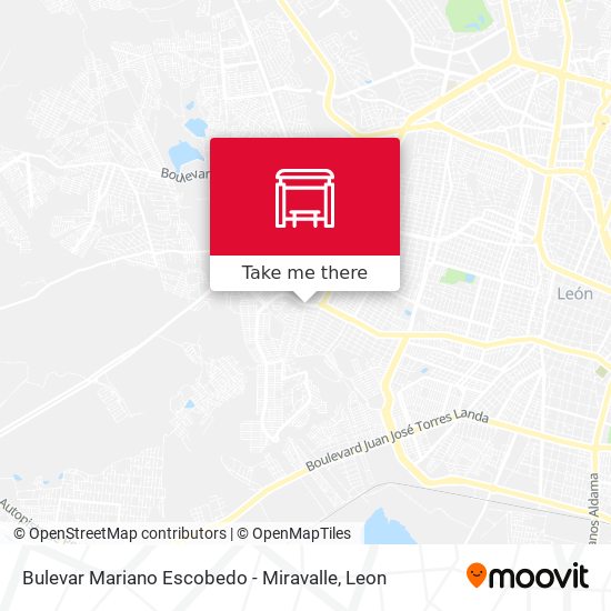 Bulevar Mariano Escobedo - Miravalle map