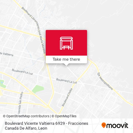 Boulevard Vicente Valtierra 6929 -  Fracciones Canadá De Alfaro map