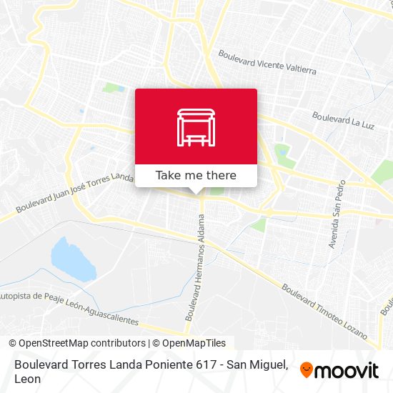 Boulevard Torres Landa Poniente 617 -  San Miguel map