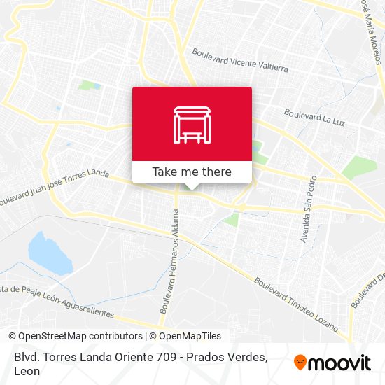 Blvd. Torres Landa Oriente 709 - Prados Verdes map