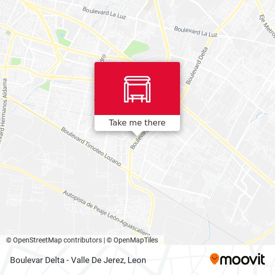 Boulevar Delta -  Valle De Jerez map
