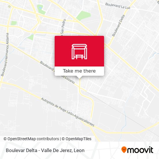 Boulevar Delta -  Valle De Jerez map