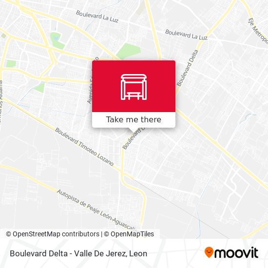 Boulevard Delta -  Valle De Jerez map