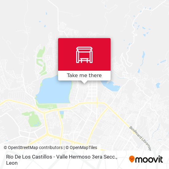 Río De Los Castillos -  Valle Hermoso 3era Secc. map