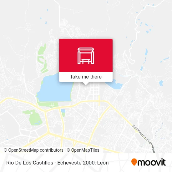 Río De Los Castillos - Echeveste 2000 map