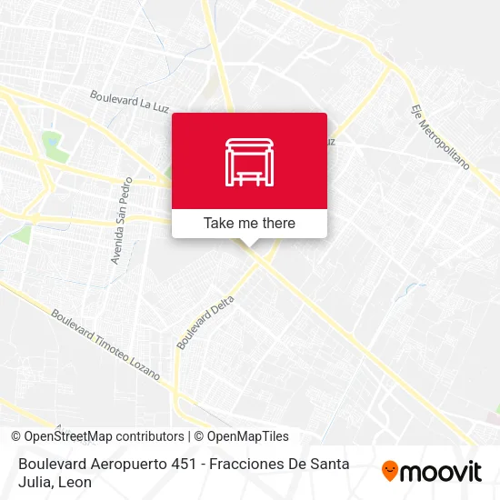 Boulevard Aeropuerto 451 -  Fracciones De Santa Julia map