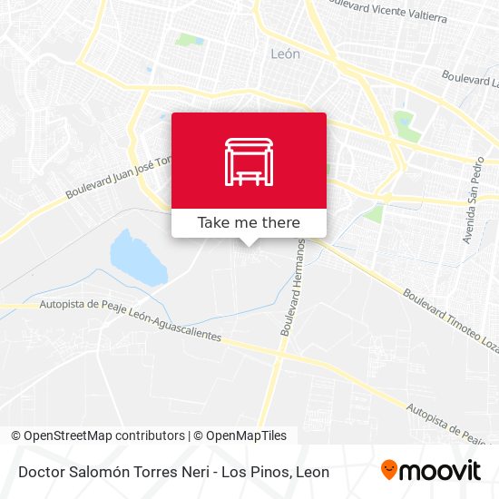 Mapa de Doctor Salomón Torres Neri -  Los Pinos