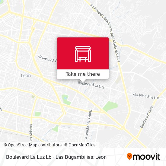 Mapa de Boulevard La Luz Lb -  Las Bugambilias