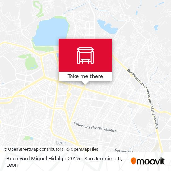 Mapa de Boulevard Miguel Hidalgo 2025 -  San Jerónimo II