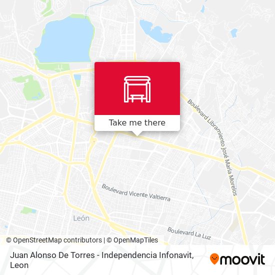 Mapa de Juan Alonso De Torres -  Independencia Infonavit