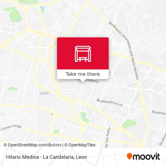 Mapa de Hilario Medina  -  La Candelaria