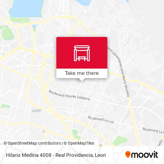 Mapa de Hilario Medina 4008 -  Real Providencia