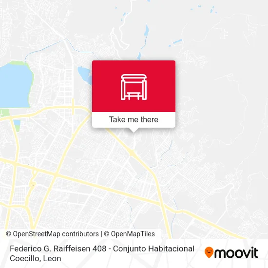 Federico G. Raiffeisen 408 -  Conjunto Habitacional Coecillo map
