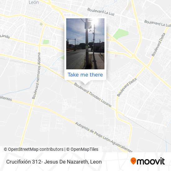 Mapa de Crucifixión 312- Jesus De Nazareth