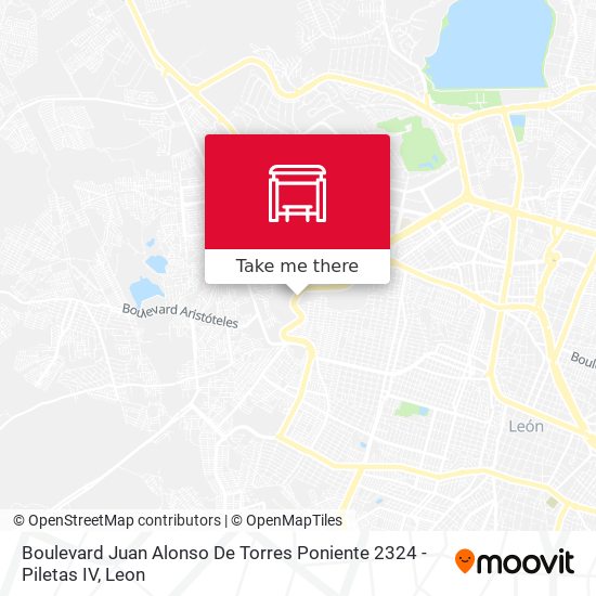 Boulevard Juan Alonso De Torres Poniente 2324 - Piletas IV map