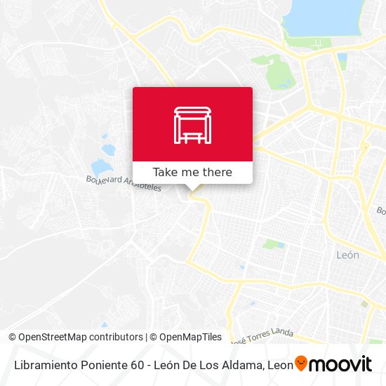 Libramiento Poniente 60 -  León De Los Aldama map