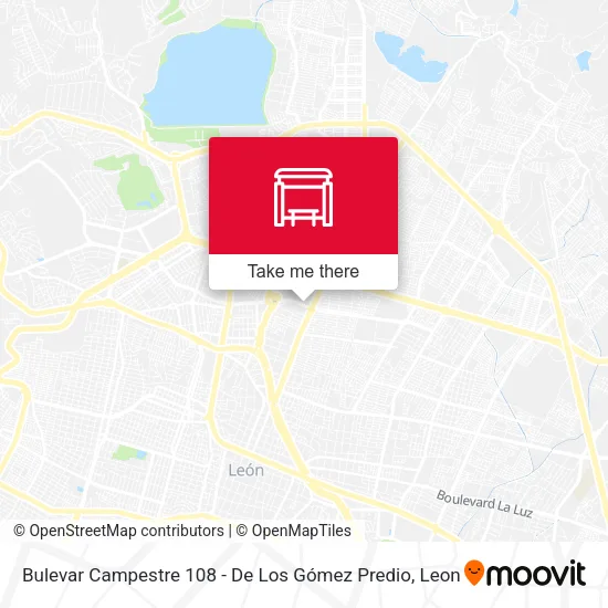 Bulevar Campestre 108 -  De Los Gómez Predio map