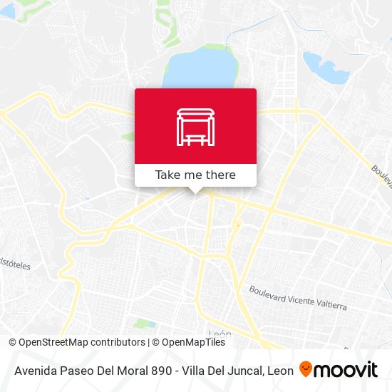 Avenida Paseo Del Moral 890 -  Villa Del Juncal map