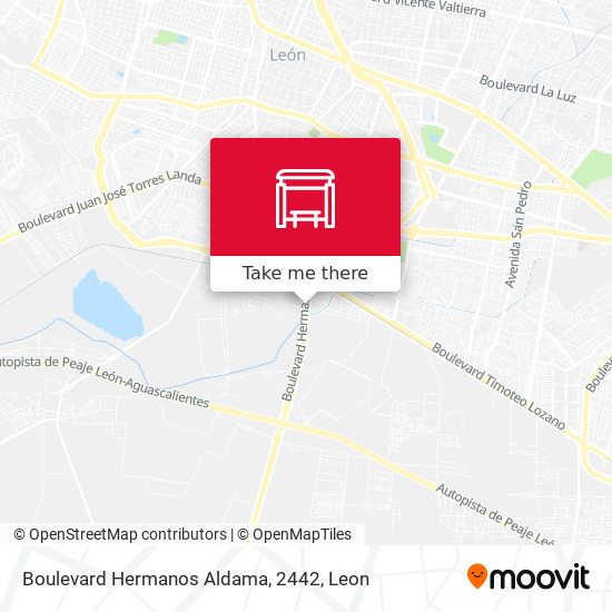 Boulevard Hermanos Aldama, 2442 map