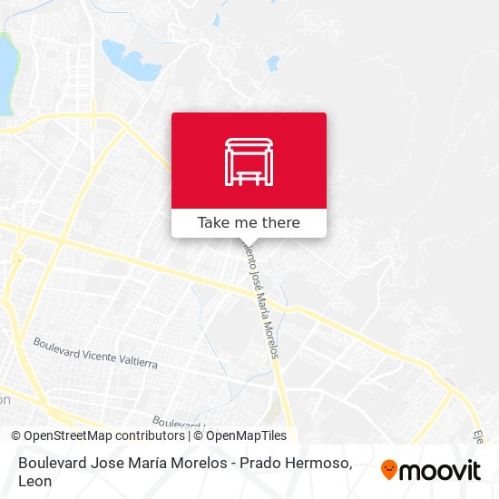 Mapa de Boulevard Jose María Morelos -  Prado Hermoso