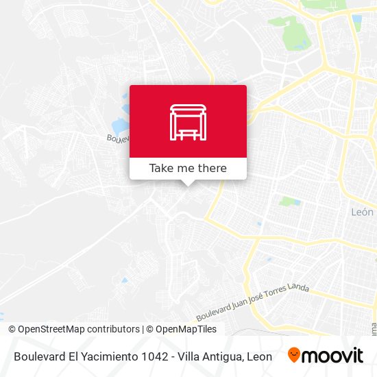 Mapa de Boulevard ​El Yacimiento 1042 - Villa Antigua