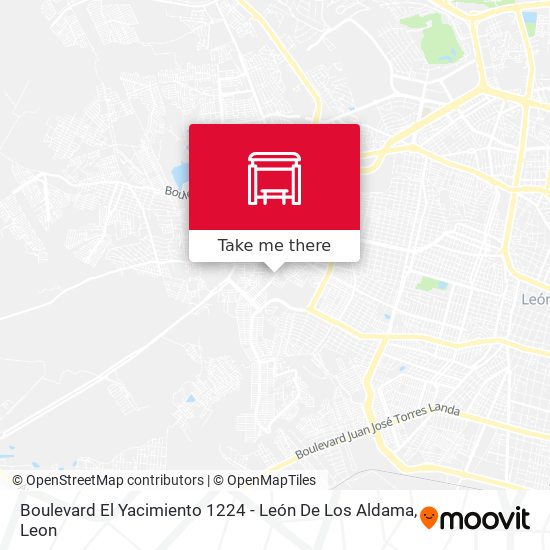Boulevard ​El Yacimiento 1224 -  León De Los Aldama map