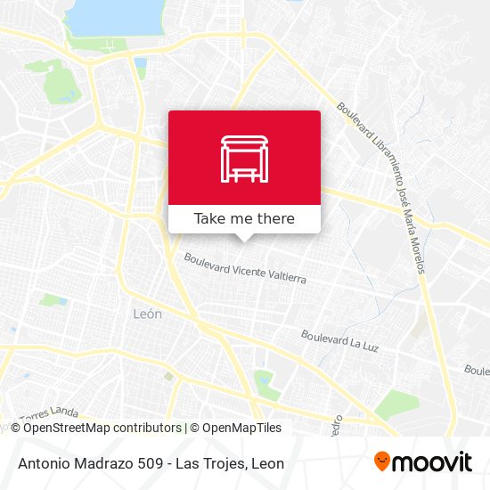 Antonio Madrazo 509 -  Las Trojes map