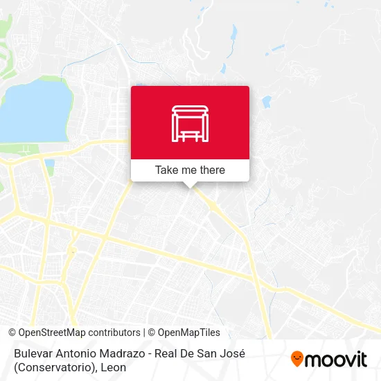 Bulevar Antonio Madrazo -  Real De San José (Conservatorio) map