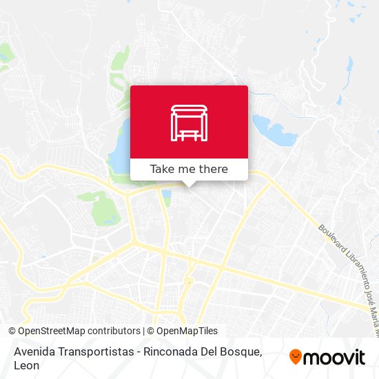 Avenida Transportistas -  Rinconada Del Bosque map