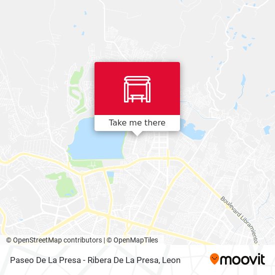 Mapa de Paseo De La Presa -  Ribera De La Presa