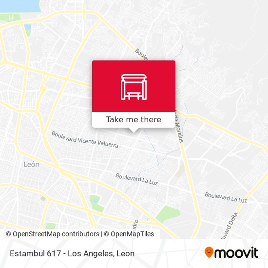 Estambul 617 -  Los Angeles map